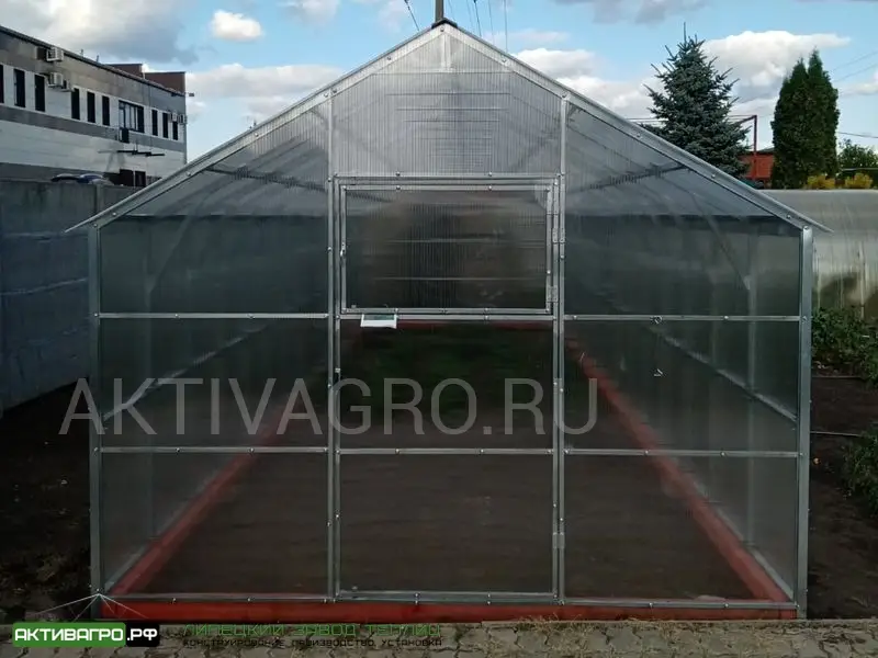Теплица Ударница Англичанка, ширина 3 м, труба 40х20 Теплица Ударница Англичанка, ширина 3 м, труба 40х20